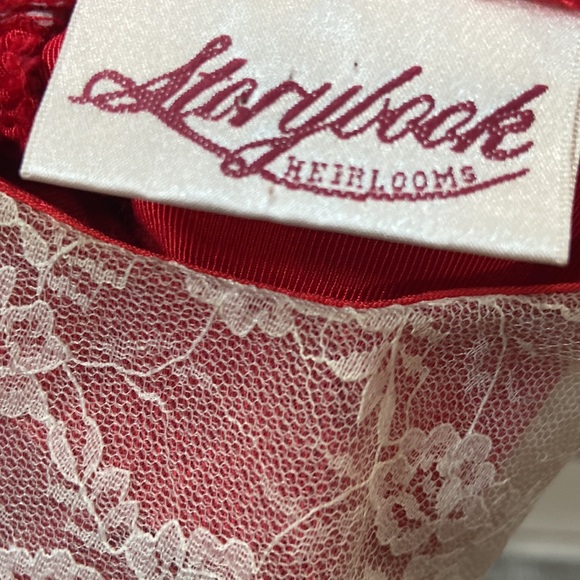 Storybook Heirloom Moire Toddler USA Made Dress - Picture 7 of 9